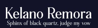 Kelano Remora by Storytype Studio — Serif Font — thumbnail 2