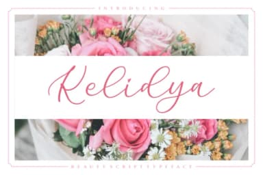 Kelidya Font by Keithzo (7NTypes) — Script Handwritten Font — thumbnail 1