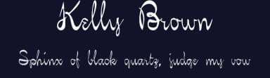 Kelly Brown by DeNada Industries — Script Handwritten Font — thumbnail 2