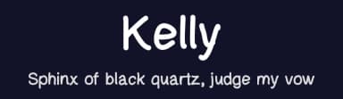 Kelly by Zanfonts — Script Handwritten Font — thumbnail 2