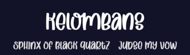 Kelombang by Creatype Studio — Script Handwritten Font — thumbnail 2
