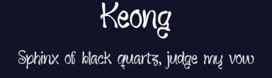 Keong by Grontype — Script Handwritten Font — thumbnail 2