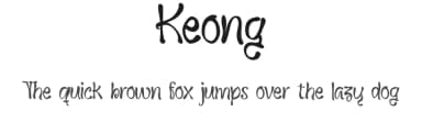 Keong by Grontype — Script Handwritten Font — thumbnail 1