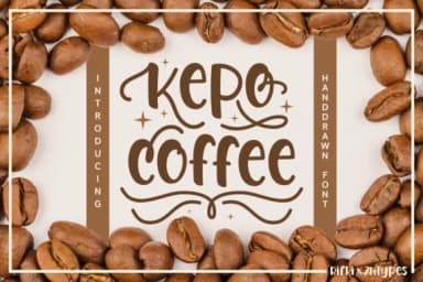 Kepo Coffee Font by Rifki (7ntypes) — Script Handwritten Font — thumbnail 1