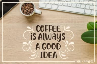 Kepo Coffee Font by Rifki (7ntypes) — Script Handwritten Font — thumbnail 3