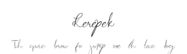 Kerepek by Nariswari Creative — Script Handwritten Font — thumbnail 1