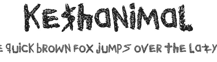 Ke$hanimal by Alicia England — Script Handwritten Font