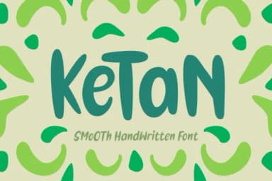 Ketan Font by Dani (7NTypes) — Script Handwritten Font — thumbnail 1