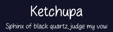 Ketchupa by MJType — Script Handwritten Font — thumbnail 2