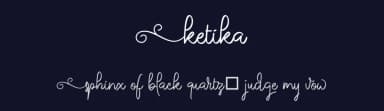 Ketika by selawetype — Script Handwritten Font — thumbnail 2