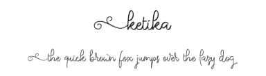 Ketika by selawetype — Script Handwritten Font — thumbnail 1