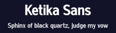Ketika Sans by Bayu Prahara — Sans Serif Font — thumbnail 2