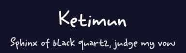 Ketimun by Hanoded — Script Handwritten Font — thumbnail 2