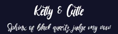 Ketty & Cutte by Integritype Studio — Script Handwritten Font — thumbnail 2