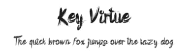 Key Virtue by Tiny Lily Typography — Script Handwritten Font — thumbnail 1