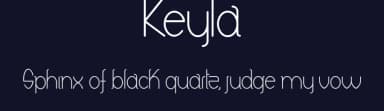 Keyla by Albertako — Sans Serif Font — thumbnail 2