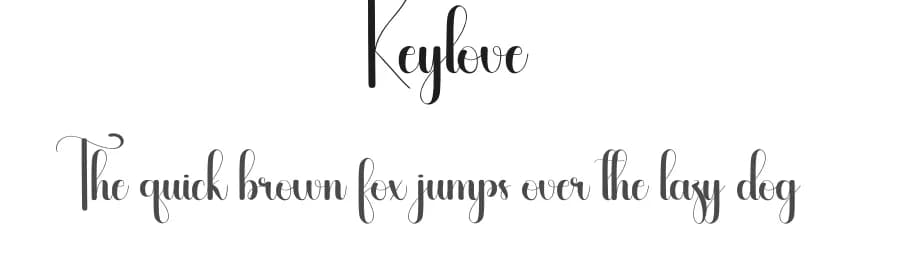 Keylove by Andi Moz — Script Handwritten Font
