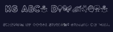 KG ABCs Dingbats by Katz Fontz — Dingbats Font — thumbnail 2