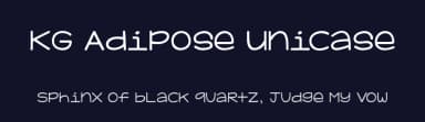 KG Adipose Unicase by Kimberly Geswein — Script Handwritten Font — thumbnail 2