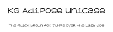 KG Adipose Unicase by Kimberly Geswein — Script Handwritten Font — thumbnail 1