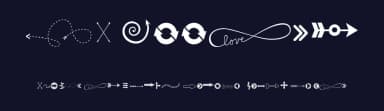 KG Arrows by Kimberly Geswein — Dingbats Font — thumbnail 2