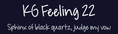 KG Feeling 22 by Kimberly Geswein — Script Handwritten Font — thumbnail 2