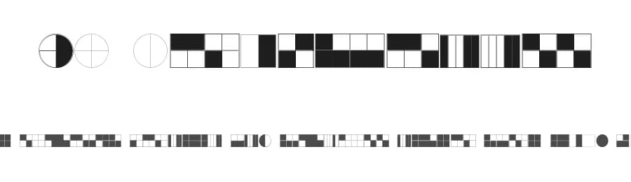 KG Fractions by Kimberly Geswein — Dingbats Font