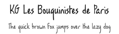 KG Les Bouquinistes de Paris by Kimberly Geswein — Script Handwritten Font — thumbnail 1