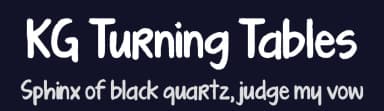 KG Turning Tables by Kimberly Geswein — Script Handwritten Font — thumbnail 2