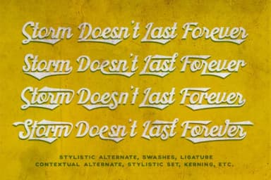 Khadija Spurs Font by Mikrojihad Typefounder — Script Handwritten Font — thumbnail 2