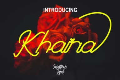 Khaira Script Font by MysticalType — Script Handwritten Font — thumbnail 1