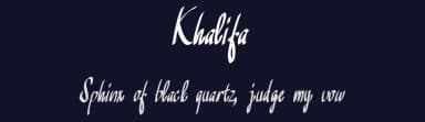 Khalifa by Farz Studio — Script Handwritten Font — thumbnail 2