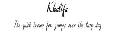 Khalifa by Farz Studio — Script Handwritten Font — thumbnail 1