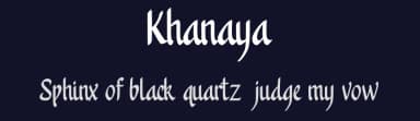 Khanaya by InspiraType — Script Handwritten Font — thumbnail 2