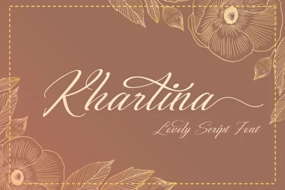 Khartina Font by Kelik — Script Handwritten Font