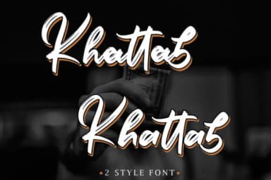 Khattab Font by Arendxstudio — Script Handwritten Font — thumbnail 2