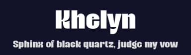 Khelyn by HansCo — Sans Serif Font — thumbnail 2