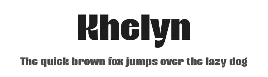 Khelyn by HansCo — Sans Serif Font