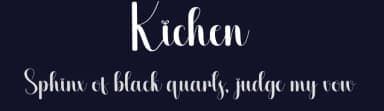 Kichen by Scratchones — Script Handwritten Font — thumbnail 2