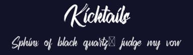 Kicktails by RaisProject — Script Handwritten Font — thumbnail 2