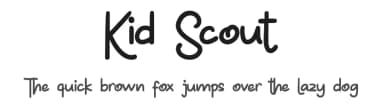 Kid Scout by RaisProject — Script Handwritten Font — thumbnail 1