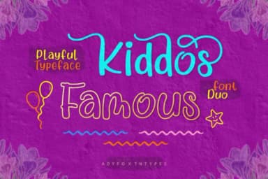 Kiddos Famous Font by Adyfo (7NTypes) — Script Handwritten Font — thumbnail 1