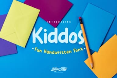 Kiddos Font by herbanuts — Script Handwritten Font — thumbnail 1