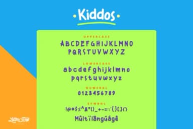 Kiddos Font by herbanuts — Script Handwritten Font — thumbnail 3