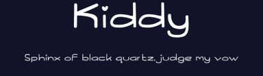 Kiddy by Haslinda Adnan — Script Handwritten Font — thumbnail 2