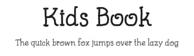 Kids Book by Galdino Otten Fonts — Script Handwritten Font — thumbnail 1