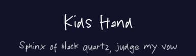 Kids Hand by MJType — Script Handwritten Font — thumbnail 2