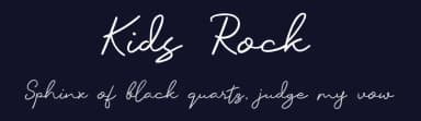 Kids Rock by Erik Studio — Script Handwritten Font — thumbnail 2