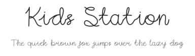 Kids Station by Luluk Surotul — Script Handwritten Font — thumbnail 1
