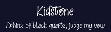 Kidstone by DumadiStyle — Script Handwritten Font — thumbnail 2